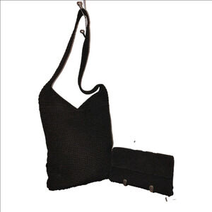 The Sak 120 Ashbury Crochet Hobo Bag & Wallet Set